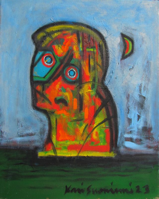 A baby girll desing 41 x 33 Oil on canvas.JPG