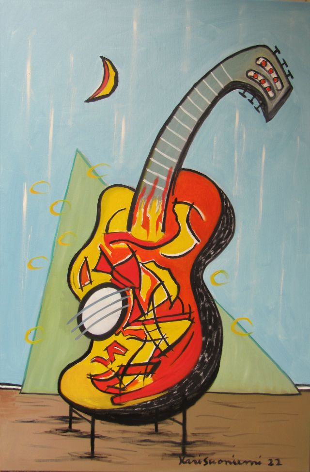 Abstract guitar 120 x 80 Oli on canvas.JPG