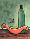 Bottle and fruits composition 50 x 40 Oil on canvas.JPG