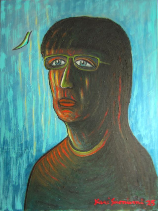 Woman in black 80 x60 Oil on canvas.JPG